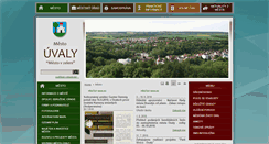 Desktop Screenshot of mestouvaly.cz